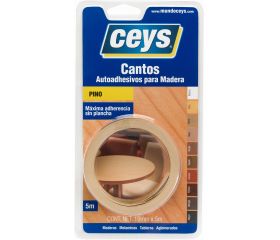CEYS CANTO AUTOADHESIVO PINO ROLLO 5M